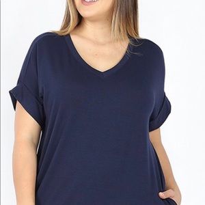 $13 BRAND NEW!!! V-Neck T-shirt dress